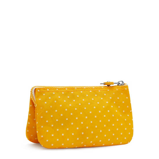 Kipling Creativity Large Printed Pouch Väska Gula | SE 1117NW